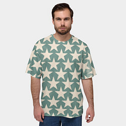 Футболка оверсайз мужская Super star, цвет: 3D-принт — фото 2