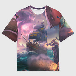 Футболка оверсайз мужская Магия Sea of Thieves, цвет: 3D-принт