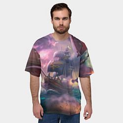 Футболка оверсайз мужская Магия Sea of Thieves, цвет: 3D-принт — фото 2