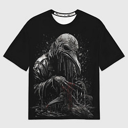 Футболка оверсайз мужская Slipknot - Stay and bleeding, цвет: 3D-принт