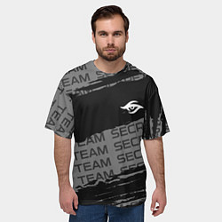 Футболка оверсайз мужская Форма Team Secret, цвет: 3D-принт — фото 2