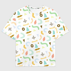 Футболка оверсайз мужская Little style, цвет: 3D-принт
