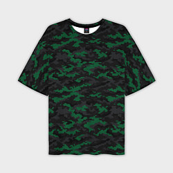 Мужская футболка оверсайз Точечный камуфляжный узор Spot camouflage pattern