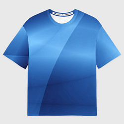 Мужская футболка оверсайз Небесные цвета