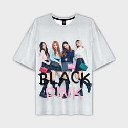 Футболка оверсайз мужская Blackpink girls, цвет: 3D-принт