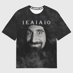 Футболка оверсайз мужская System of a Down i e a i a i o, цвет: 3D-принт