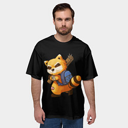 Футболка оверсайз мужская Spiffo Project zomboid, цвет: 3D-принт — фото 2