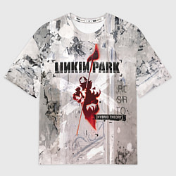 Мужская футболка оверсайз Linkin Park Hybrid Theory
