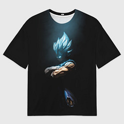 Футболка оверсайз мужская Vegeta - Dragon ball, цвет: 3D-принт