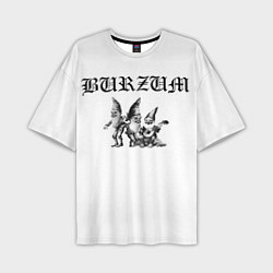 Футболка оверсайз мужская Burzum Gnoms Edition, цвет: 3D-принт