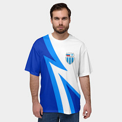 Футболка оверсайз мужская Волгоградский ротор - клуб, цвет: 3D-принт — фото 2