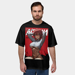 Футболка оверсайз мужская Tomo Aizawa - Sexy, цвет: 3D-принт — фото 2