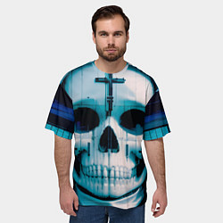 Футболка оверсайз мужская Проклятие монахини, цвет: 3D-принт — фото 2