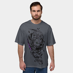 Футболка оверсайз мужская One Piece - Roronoa Zoro, цвет: 3D-принт — фото 2