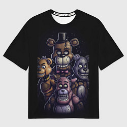 Футболка оверсайз мужская Five Nights at Freddys, цвет: 3D-принт