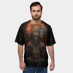Футболка оверсайз мужская Baldurs Gate 3 theme, цвет: 3D-принт — фото 2