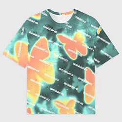 Мужская футболка оверсайз Big Bang Бабочки