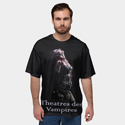 Футболка оверсайз мужская Theatres des Vampires Sonya Scarlet, цвет: 3D-принт — фото 2