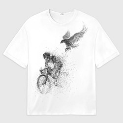 Футболка оверсайз мужская Скорость,моя стихия, цвет: 3D-принт
