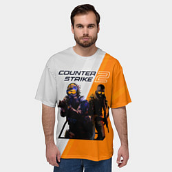 Футболка оверсайз мужская CS 2, цвет: 3D-принт — фото 2