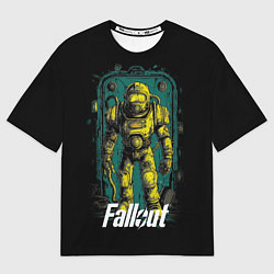 Футболка оверсайз мужская Fallout poster style, цвет: 3D-принт