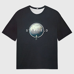 Футболка оверсайз мужская Starfield lost in spaсe, цвет: 3D-принт