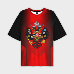 Футболка оверсайз мужская Символика имперской россии, цвет: 3D-принт