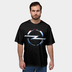 Футболка оверсайз мужская Opel sport auto trend, цвет: 3D-принт — фото 2