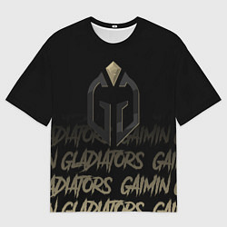 Футболка оверсайз мужская Gaimin Gladiators style, цвет: 3D-принт