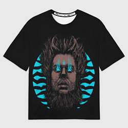 Футболка оверсайз мужская Wayne Static - X, цвет: 3D-принт