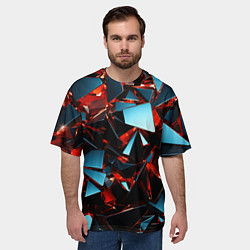 Футболка оверсайз мужская Симметрия бесконечности, цвет: 3D-принт — фото 2