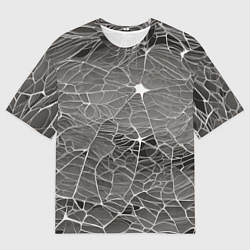 Футболка оверсайз мужская Паутина паука, цвет: 3D-принт