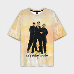 Футболка оверсайз мужская Depeche Mode - Universe band, цвет: 3D-принт