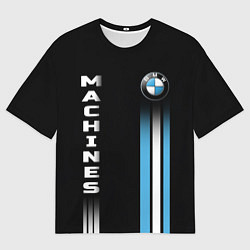 Футболка оверсайз мужская BMW Premium, цвет: 3D-принт