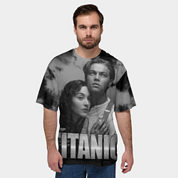 Футболка оверсайз мужская Титаник из 90х, цвет: 3D-принт — фото 2