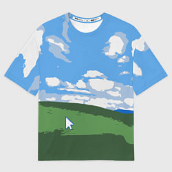 Футболка оверсайз мужская Новый уродливый свитер от майков, цвет: 3D-принт