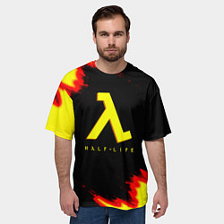 Футболка оверсайз мужская Half life gordon freeman, цвет: 3D-принт — фото 2