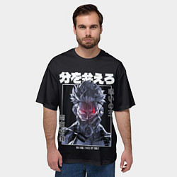 Футболка оверсайз мужская Это Суккуна - Магическая битва, цвет: 3D-принт — фото 2