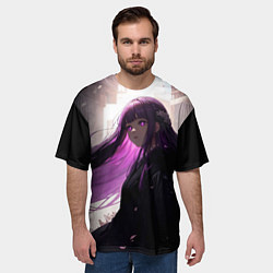 Футболка оверсайз мужская Фрирен из аниме, цвет: 3D-принт — фото 2