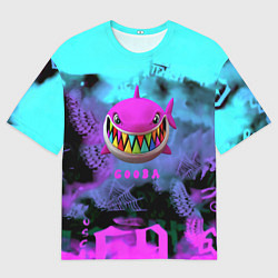 Футболка оверсайз мужская 6ix9ine neon, цвет: 3D-принт