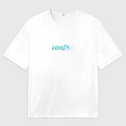 Футболка оверсайз мужская Freestyle, цвет: 3D-принт