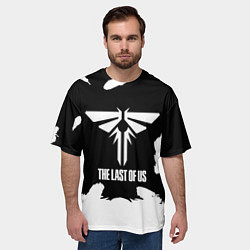 Футболка оверсайз мужская The Last of Us цикады перо, цвет: 3D-принт — фото 2