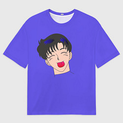 Футболка оверсайз мужская Моморе - Такседо Маск парные, цвет: 3D-принт