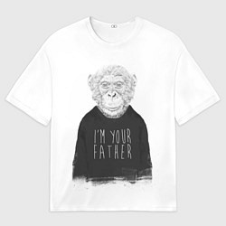 Футболка оверсайз мужская Я твой отец, цвет: 3D-принт