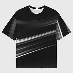Мужская футболка оверсайз Black abstract background