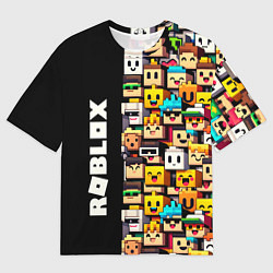 Футболка оверсайз мужская Roblox - game, цвет: 3D-принт