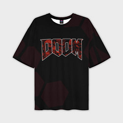 Футболка оверсайз мужская Doom mick gordon, цвет: 3D-принт
