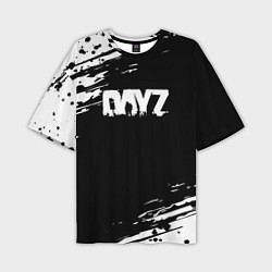 Футболка оверсайз мужская Dayz текстура краски, цвет: 3D-принт