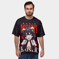 Футболка оверсайз мужская Magia Baiser - Looking up to Magical Girl, цвет: 3D-принт — фото 2