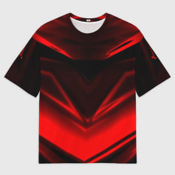 Мужская футболка оверсайз Geometry stripes line